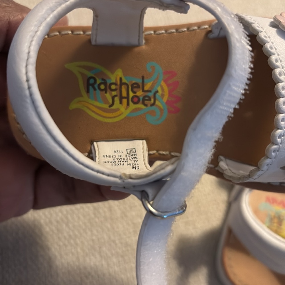 Rachel Toddler Girls Floral Band Sandals - Picture 7 of 7